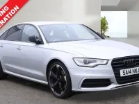 Used Audi A6 Black Edition 190 HP (139 kW) 2014 Silver Sedan