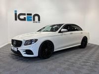 Used Mercedes E220 AMG Line Premium Plus 194 HP (142 kW) 2018 White Sedan