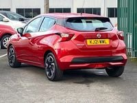 Used Nissan Micra Acenta 2021 Red Hatchback