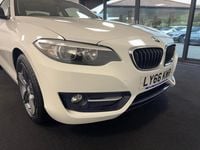 Used BMW 218 Sport Line 150 HP (110 kW) 2017 White Coupe