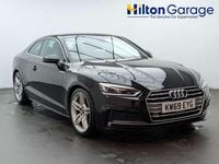 Used Audi A5 S-Line 150 HP (110 kW) 2020 Black Coupe