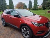 Used Vauxhall Grandland X Sport 130 HP (95 kW) 2019 Red SUV