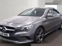Used Mercedes CLA180 122 HP (89 kW) 2016 Grey Coupe