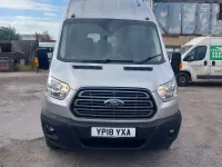 Used Ford Transit 125 HP (91 kW) 2018 Silver Van