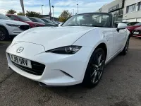 Used Mazda MX5 Inclusive 184 HP (135 kW) 2019 White Cabriolet