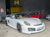 Used Porsche Boxster Sport 240 HP (176 kW) 2005 White Cabriolet
