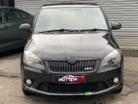 Used Skoda Fabia vRS 180 HP (132 kW) 2014 Black Hatchback