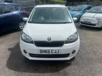 Used Skoda Citigo 75 HP (55 kW) 2015 White Hatchback