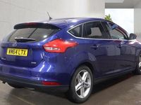 Used Ford Focus Zetec 2014 Blue Hatchback
