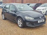Used VW Golf VII 2015 Black Hatchback