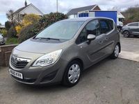 Used Vauxhall Meriva S 2011 Brown MPV