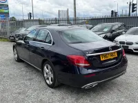 Used Mercedes E350 SE 2017 Blue Sedan