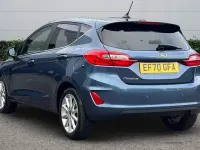 Used Ford Fiesta Titanium 95 HP (69 kW) 2021 Blue Hatchback