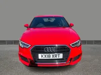 Used Audi A3 S-Line 150 HP (110 kW) 2018 Red Sedan