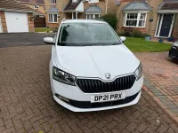 Used Skoda Fabia SE 95 HP (69 kW) 2021 White Estate