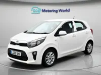 Used Kia Picanto 84 HP (61 kW) 2019 White Hatchback