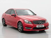 Używany Mercedes C220 AMG 2012 Czerwony Sedan/Limuzyna