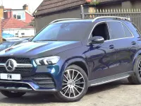 Usado Mercedes GLE350 AMG Line Premium 2022 Azul Carrinha