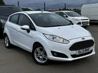 Used Ford Fiesta Zetec 2013 White Hatchback