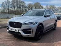 Used Jaguar F-Pace R-Sport 240 HP (176 kW) 2018 Silver SUV