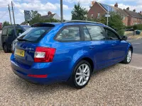 Used Skoda Octavia Elegance 140 HP (102 kW) 2014 Blue Estate