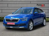 Used Skoda Kamiq SE L Executive 147 HP (108 kW) 2023 Blue SUV
