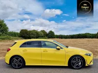 Used Mercedes A35 AMG Executive 2021 Yellow Hatchback