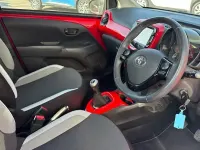 Used Toyota Aygo X-play 69 HP (50 kW) 2016 Red Hatchback