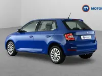 Used Skoda Fabia 60 HP (44 kW) 2019 Blue Hatchback
