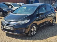 Used Honda Fit Hybrid 137 HP (100 kW) 2015 Black Hatchback