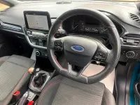 Used Ford Fiesta ST-Line 140 HP (102 kW) 2019 Antigua blue metallic Hatchback