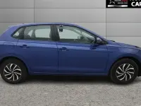 Used VW Polo Life 95 HP (69 kW) 2022 Blue Hatchback
