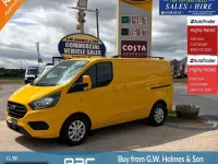 Used Ford Transit Custom 130 HP (95 kW) 2022 Yellow Van