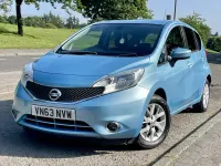 Used Nissan Note Acenta Premium 2013 Blue Hatchback