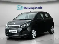 Used Peugeot 108 Active 72 HP (52 kW) 2021 Black Hatchback