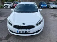 Used Kia Ceed 2015 White Hatchback