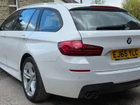 Begagnad BMW 520 M Sport 2015 Vit Kombi
