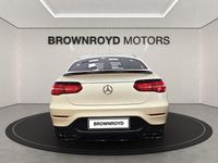 Used Mercedes GLC250 AMG line 2018 White Coupe