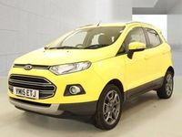 Used Ford Ecosport Titanium 125 HP (91 kW) 2015 Yellow SUV