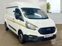 Used Ford Transit Custom 130 HP (95 kW) 2021 White Van