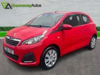 Used Peugeot 108 Active 68 HP (50 kW) 2016 Red Hatchback