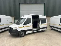 Used Mercedes Sprinter Progressive 161 HP (118 kW) 2021 White Van