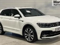 Used VW Tiguan R-line 180 HP (132 kW) 2017 White SUV