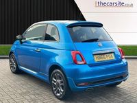 Used Fiat 500 S 69 HP (50 kW) 2016 Blue Hatchback