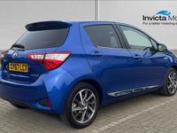 Used Toyota Yaris Hybrid 2017 Blue Hatchback