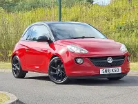 Used Vauxhall Adam 70 HP (51 kW) 2018 Red Hatchback