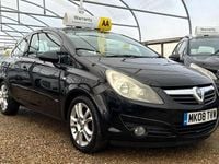 Usado Vauxhall Corsa 79 HP (58 kW) 2008 Preto Citadino