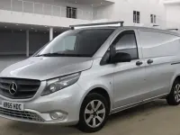 Begagnad Mercedes Vito 2015 Silver Van