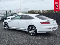 Used VW Arteon R-line 190 HP (139 kW) 2019 White Hatchback