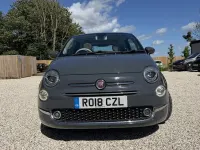 Used Fiat 500 Lounge 69 HP (50 kW) 2018 Grey Hatchback
